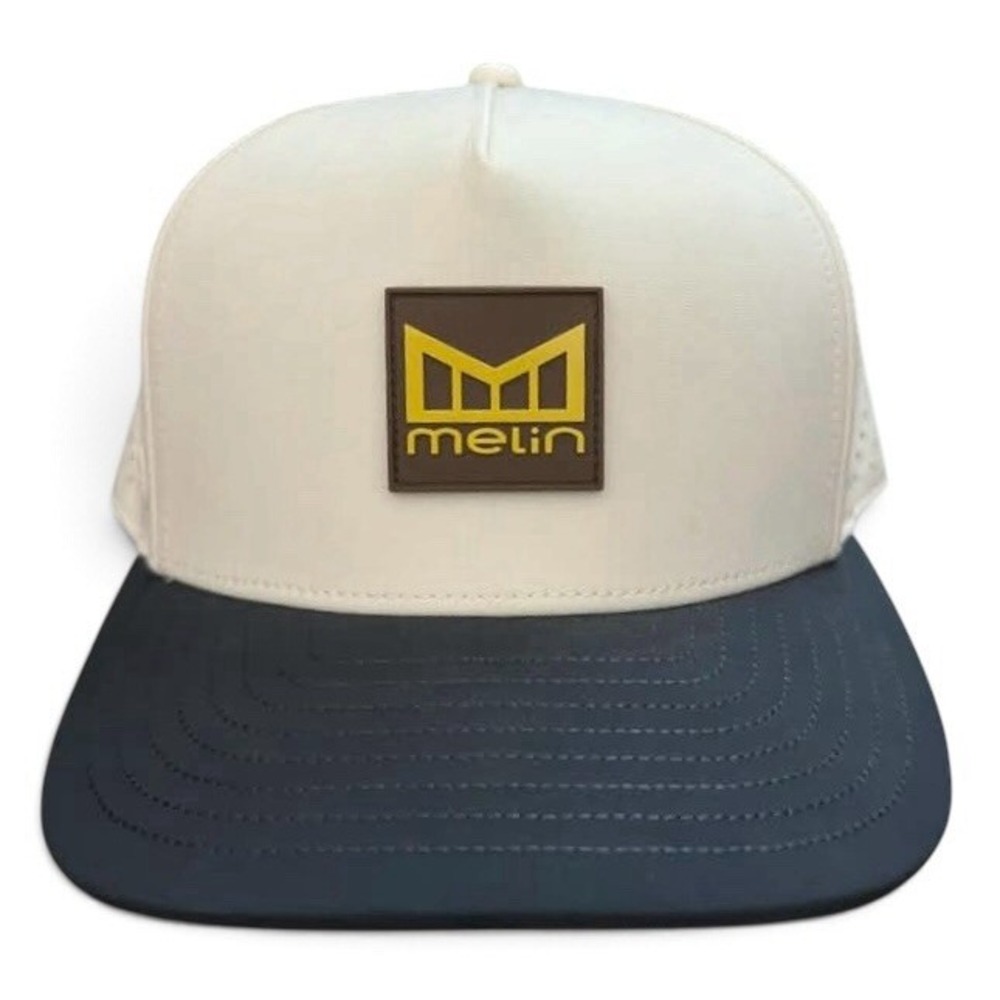 New Melin Hydro Odysea Yellow Jacket Small 7" - 7 1/4"Snapback Hat